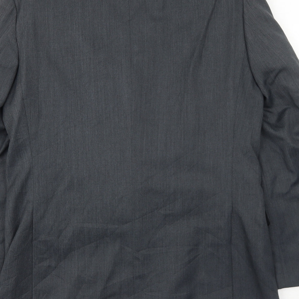 Mens UK Size 40 Scott International Regular Grey Suit Jacket