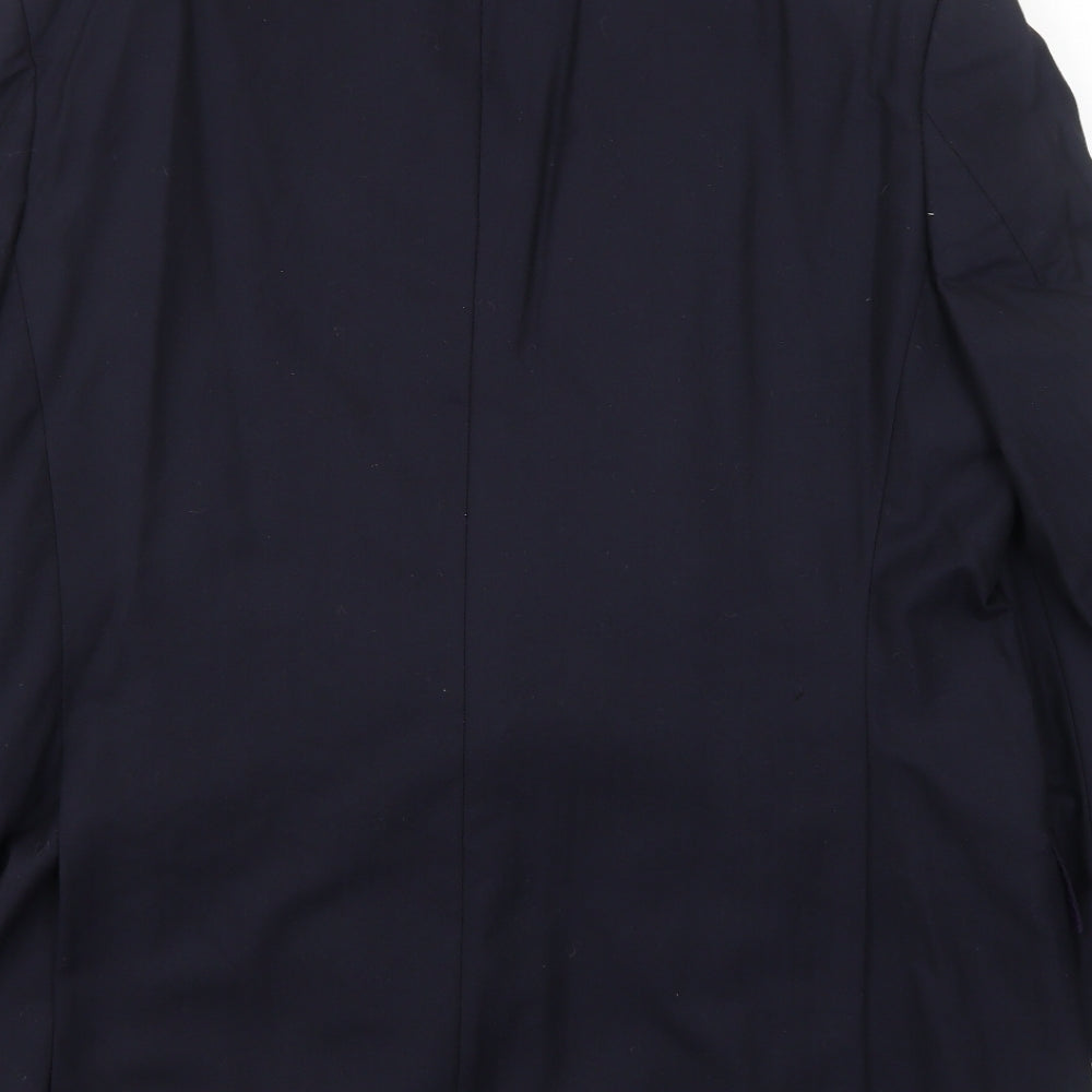 Mens UK Size 42 Marks and Spencer Regular Blue Suit Jacket