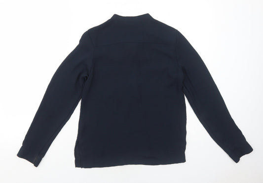 Womens UK Size 4 H&M Blue Basic Blouse