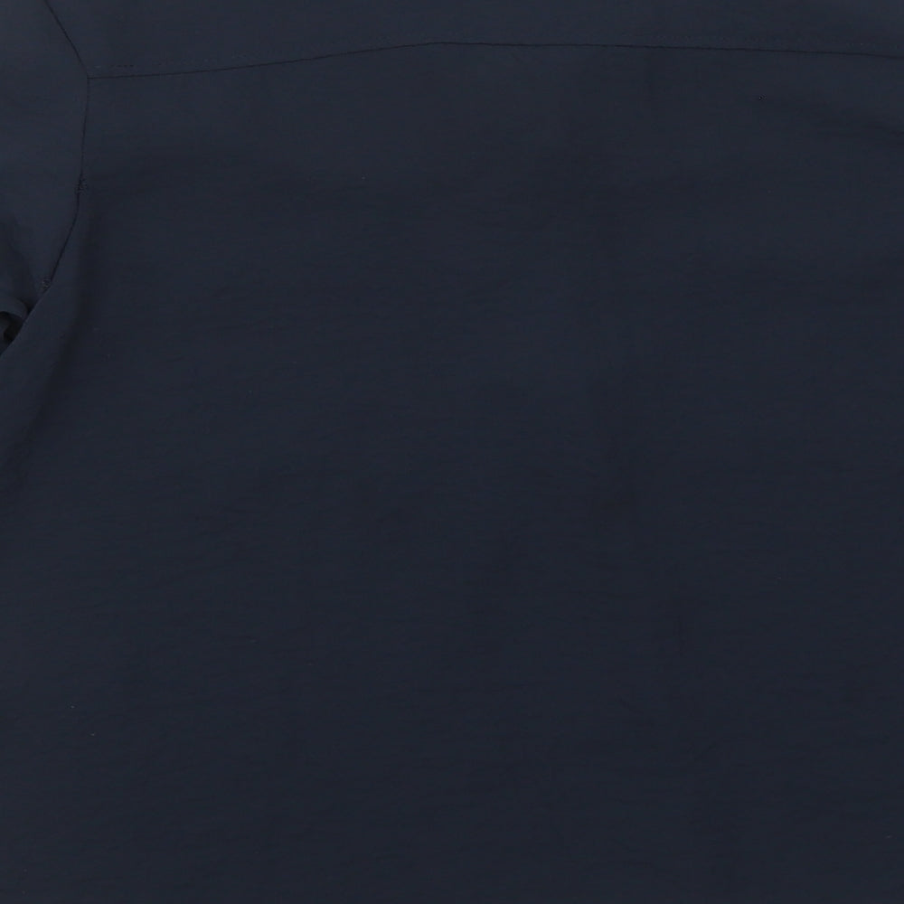 Womens UK Size 4 H&M Blue Basic Blouse