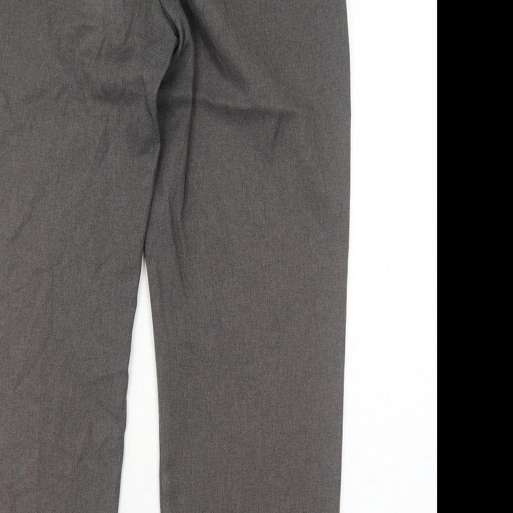 Womens UK Size 16 EWM Regular Fit Grey Trousers