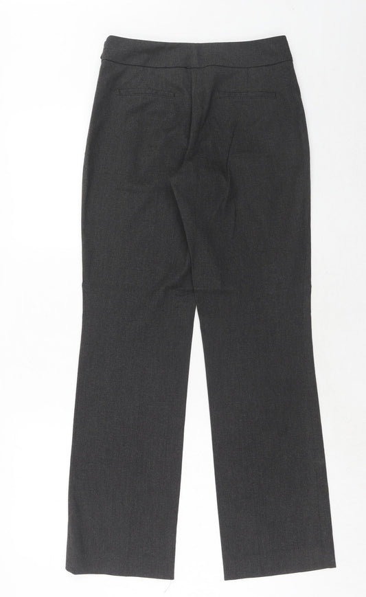 Womens UK Size 6 NEXT Regular Fit Dress Pants Grey Trousers