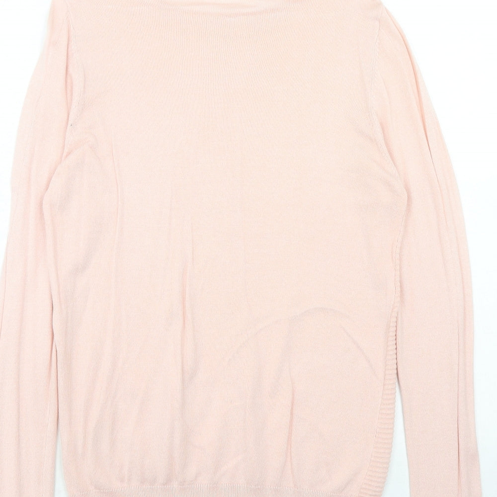 Womens UK Size M Select Pink Pullover Jumper