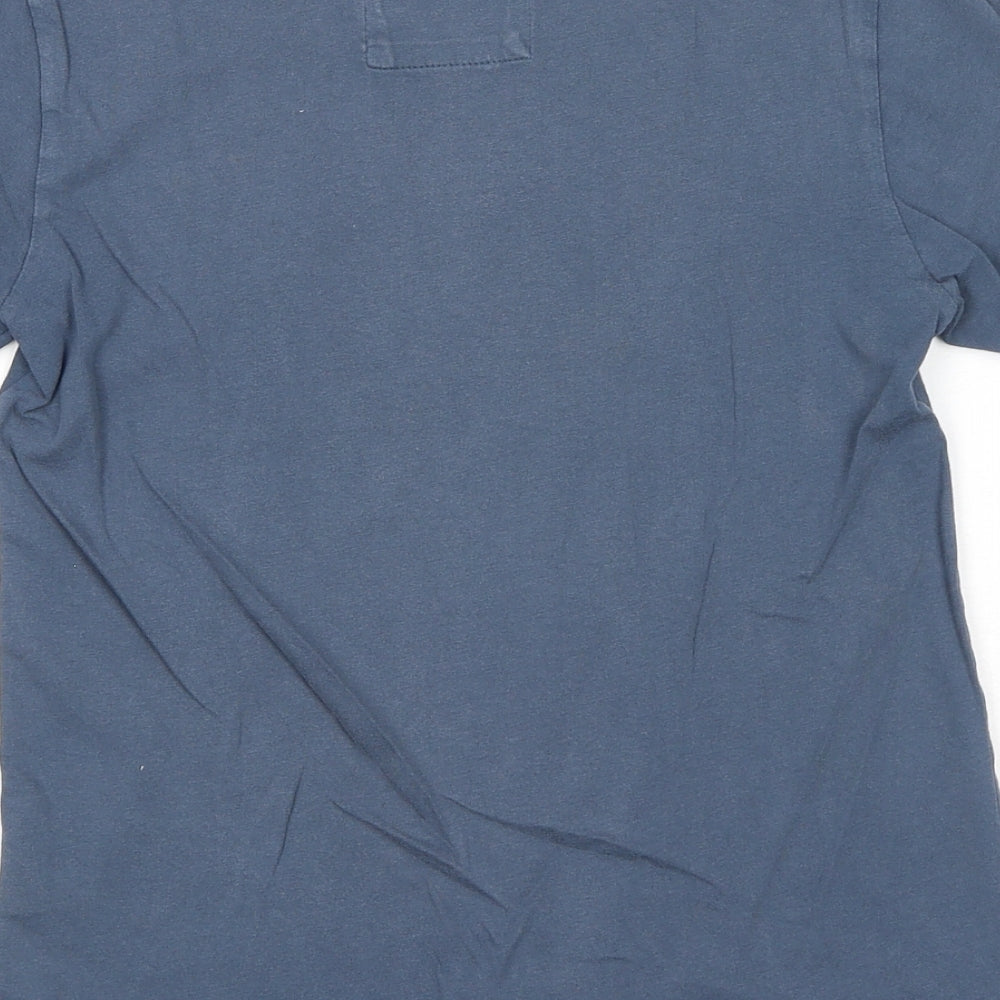 Kids Graffiti Boys Blue Cotton Pullover T-Shirt Size 10 Years Round Neck Pullover - Manhattan