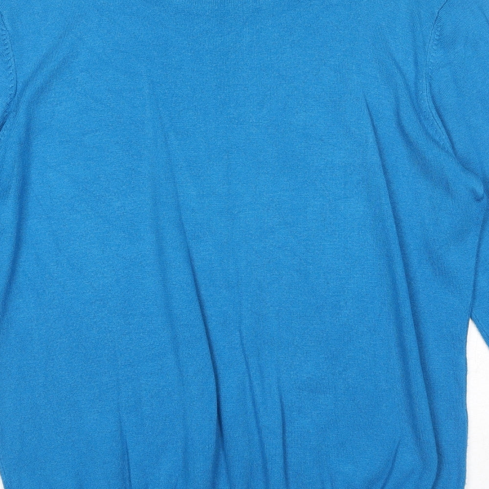 Womens UK Size M Bonmarché Blue Pullover Jumper