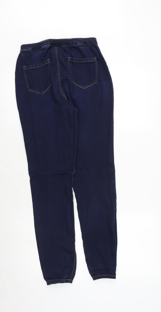 Womens UK Size 26 in Blue Spice Regular Fit Tapered Blue Jeans