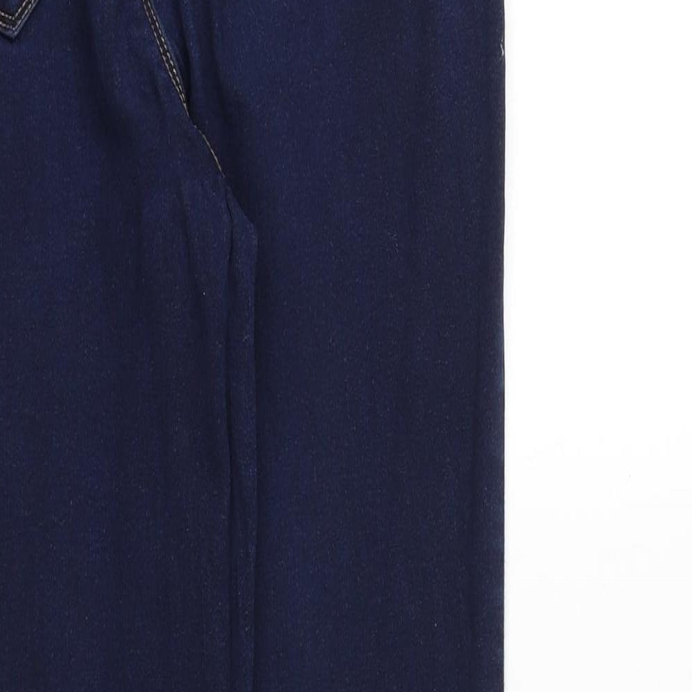 Womens UK Size 26 in Blue Spice Regular Fit Tapered Blue Jeans