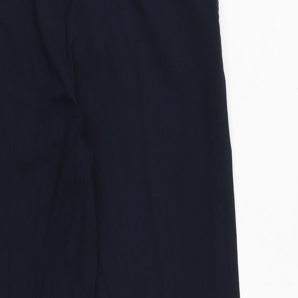 Womens UK Size 10 NEXT Regular Fit Blue Trousers