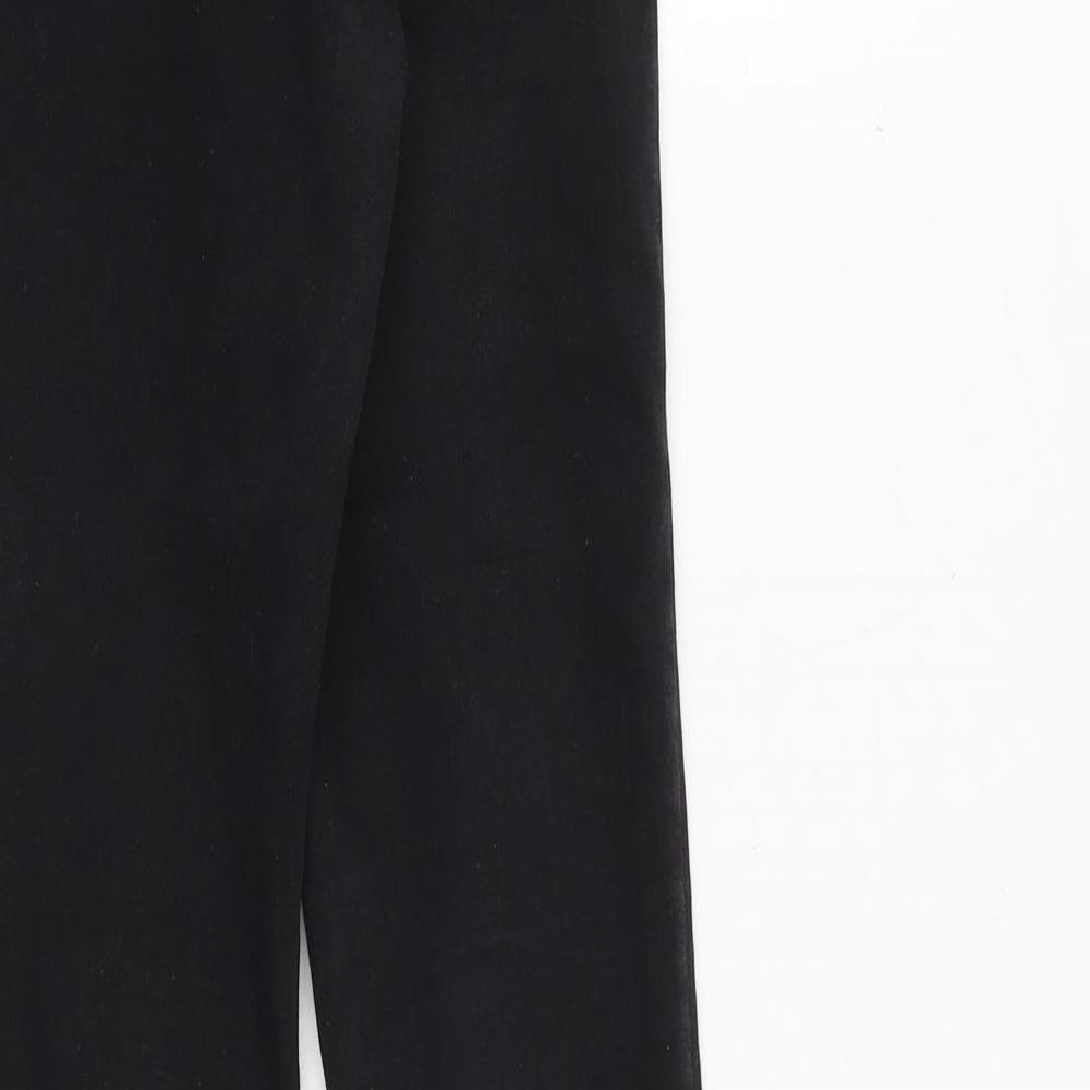 ASOS Womens Black Cotton Skinny Jeans Size 8 Regular