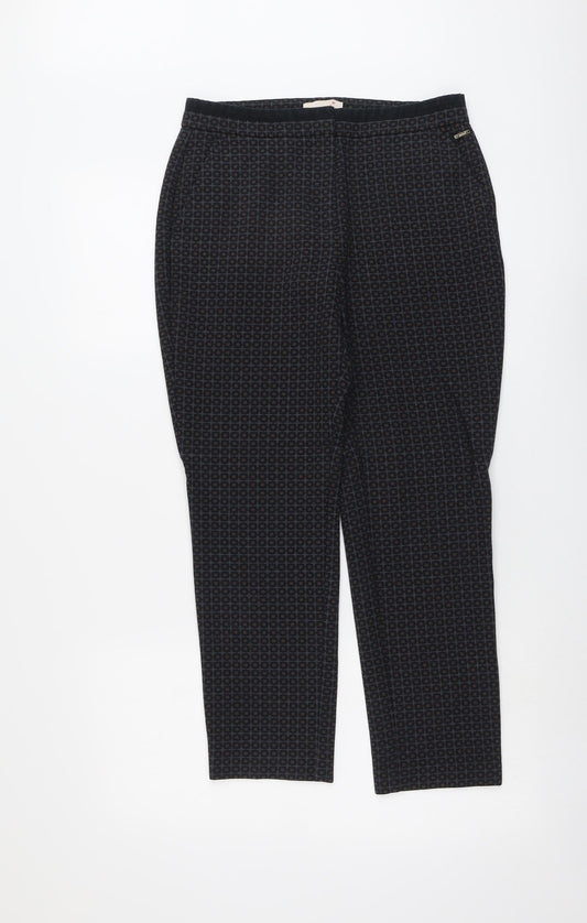 Womens UK Size 10 Per Una Regular Fit Grey Trousers