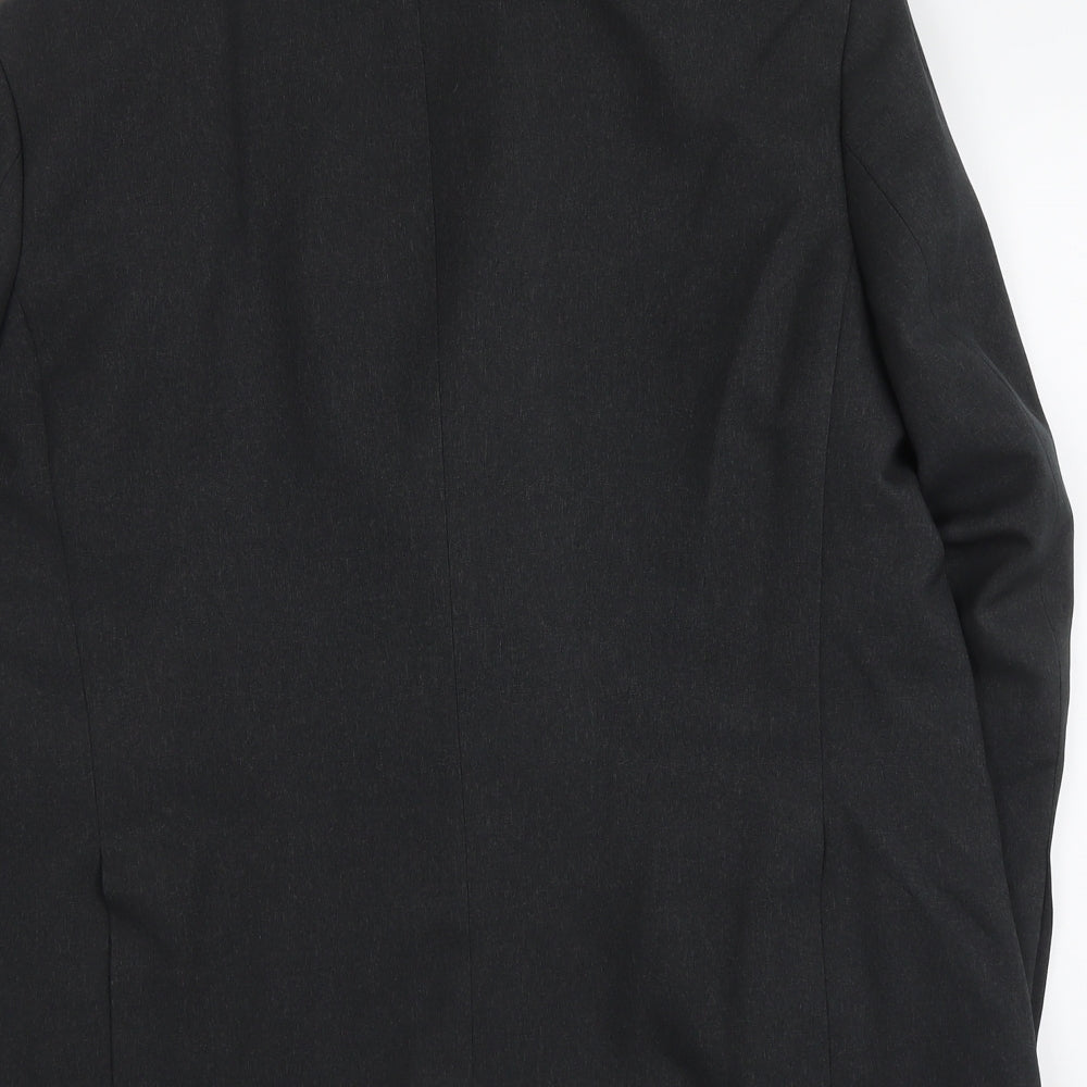 Mens UK Size L Greenwoods Regular Grey Suit Jacket