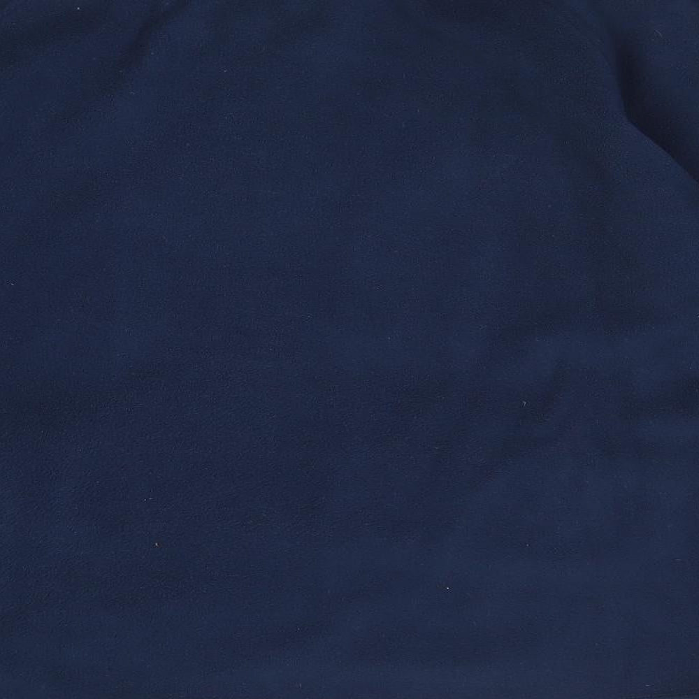 TRU Collection Womens Blue Jacket Size 12 Zip - Size 12-14