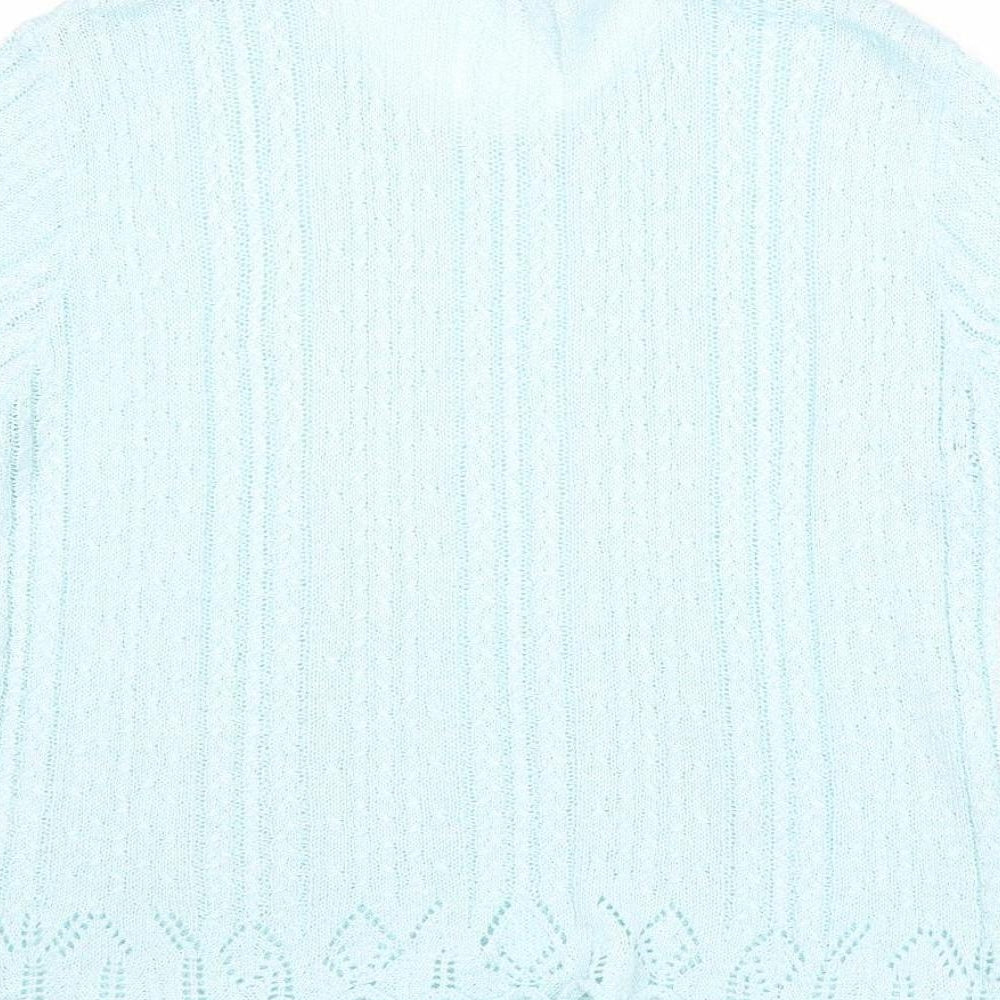 Womens UK Size 14 Berkertex Blue Pullover Jumper