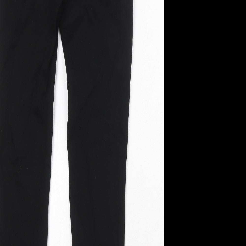 TkStyle Womens Black Cotton Skinny Jeans Size M Regular Zip