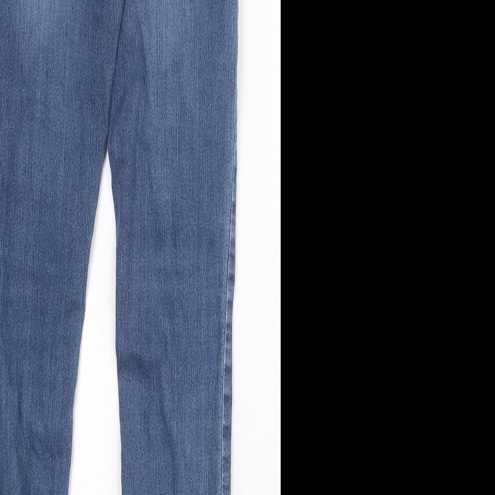 KappAhl Womens Blue Cotton Jegging Jeans Size 10 Regular