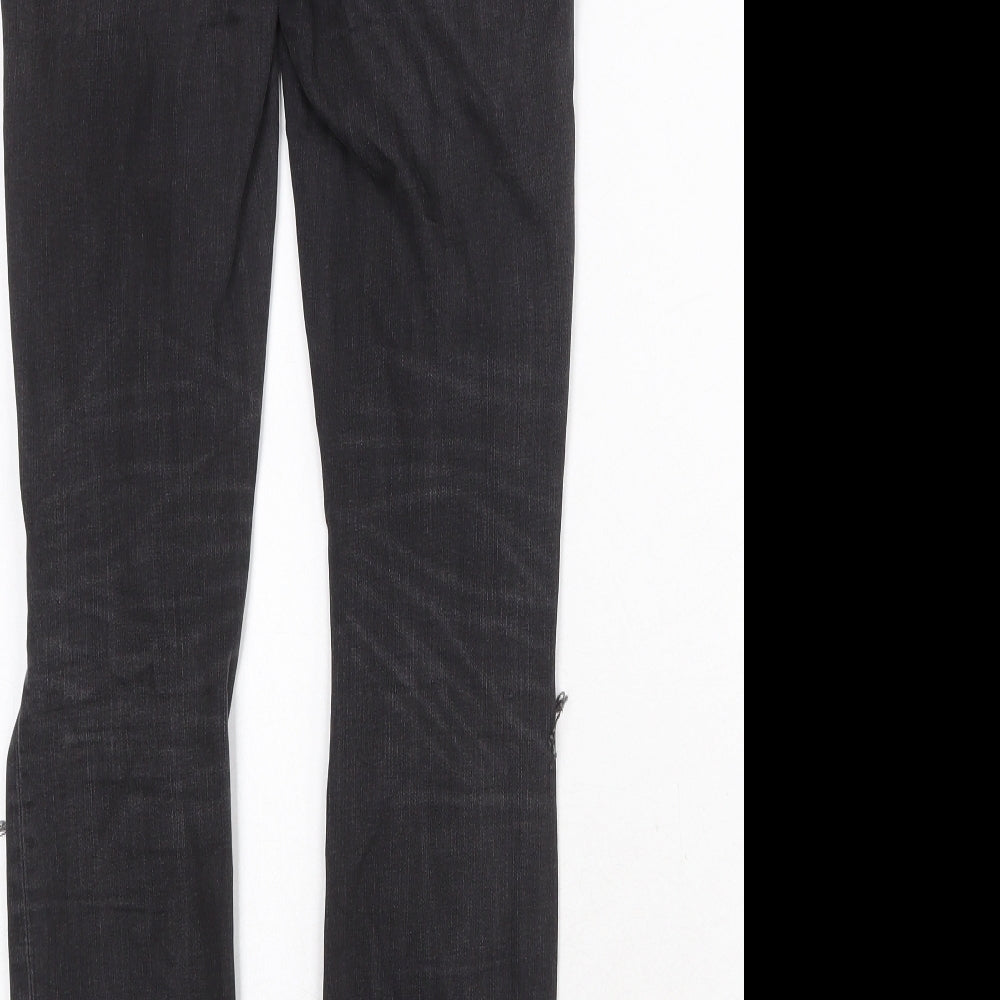 Madwell Womens Black Cotton Skinny Jeans Size 26 in Regular Zip