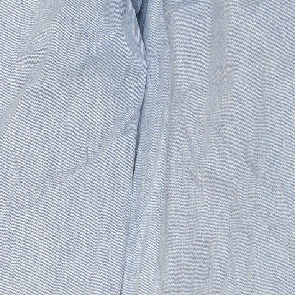 As You Womens Blue Cotton Mom Jeans Size 28 in L32 in Regular Zip