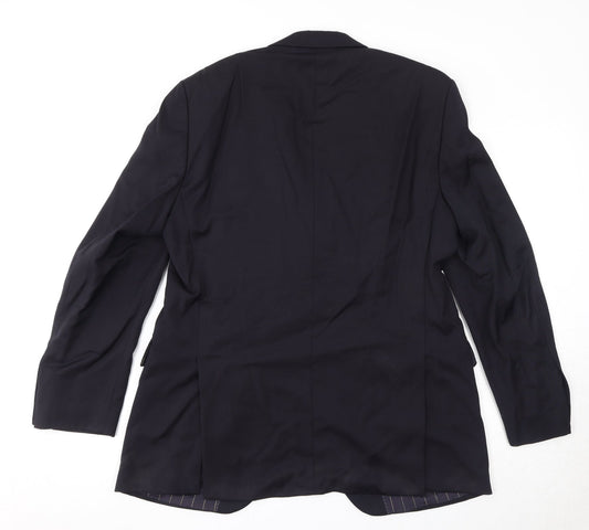Mens UK Size 40 Carl Gross Regular Black Suit Jacket