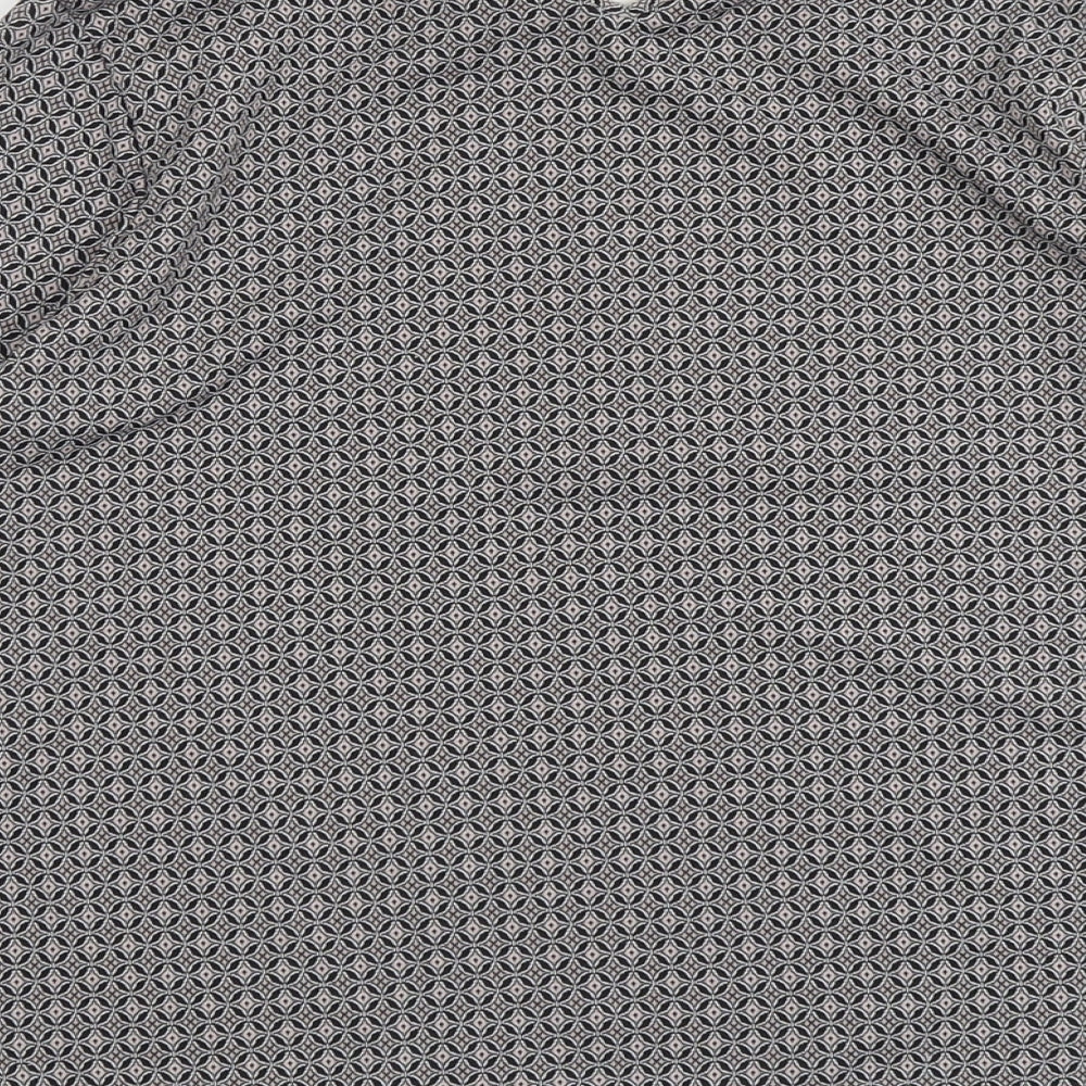 Womens UK Size 14 Wallis Grey Basic Blouse