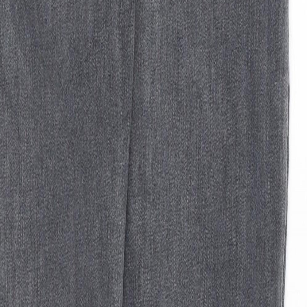 PRETTYLITTLETHING Womens Grey Cotton Skinny Jeans Size 10 Regular Zip