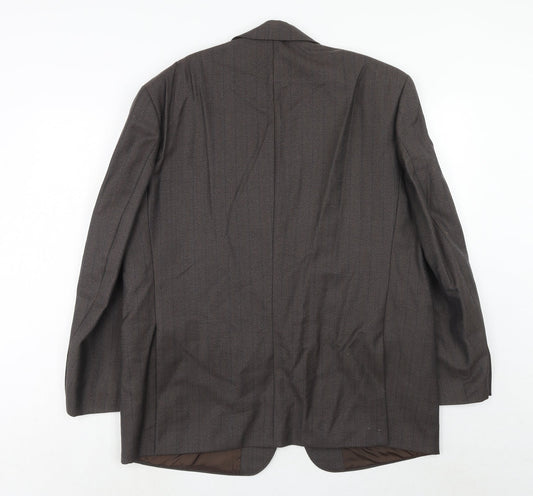 Mens UK Size 44 Wellington Regular Brown Suit Jacket