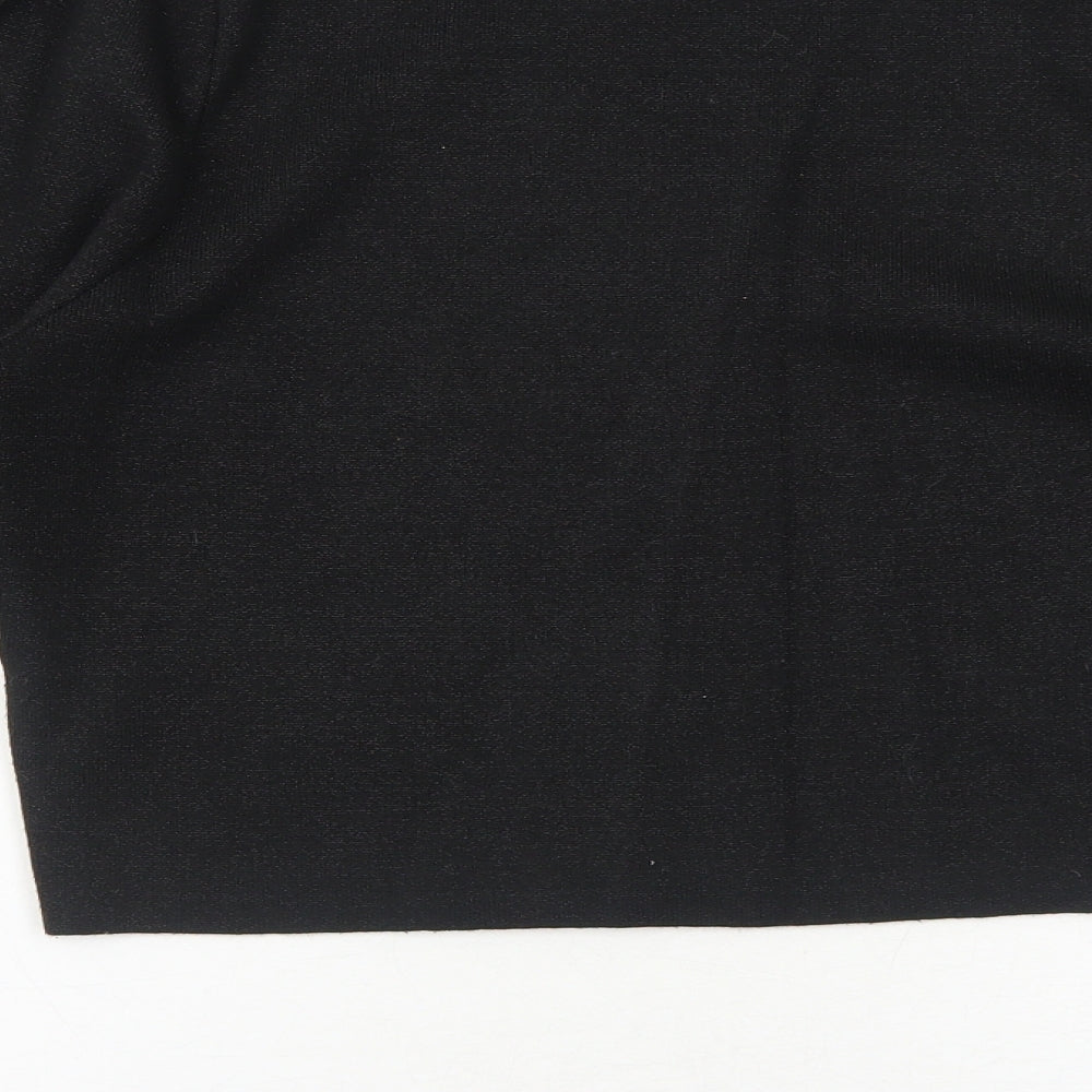 Womens UK Size M Zara Black Pullover Jumper