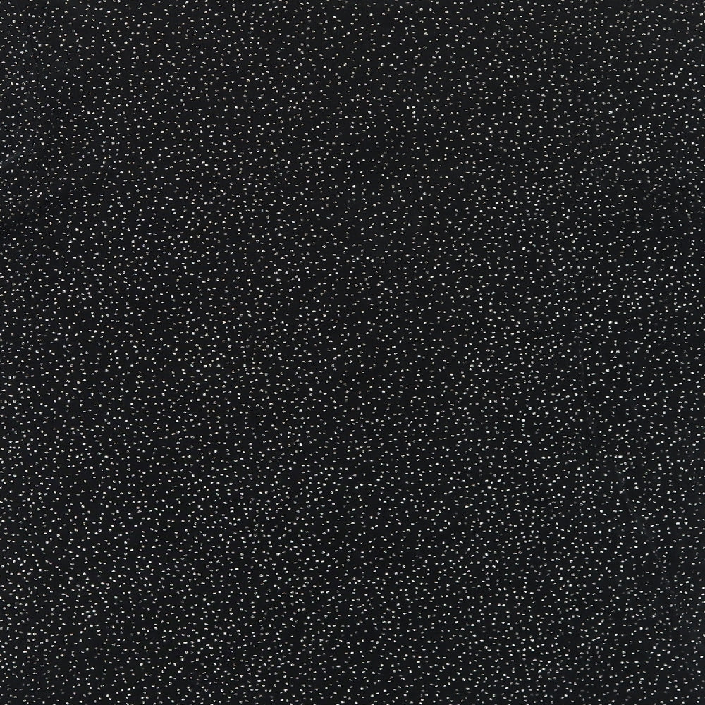 Berkertex Womens Black Acetate Basic T-Shirt Size 12 Round Neck