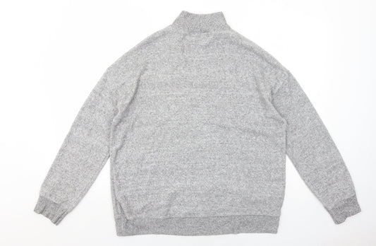 Womens UK Size M New Look Grey Pullover Jumper
