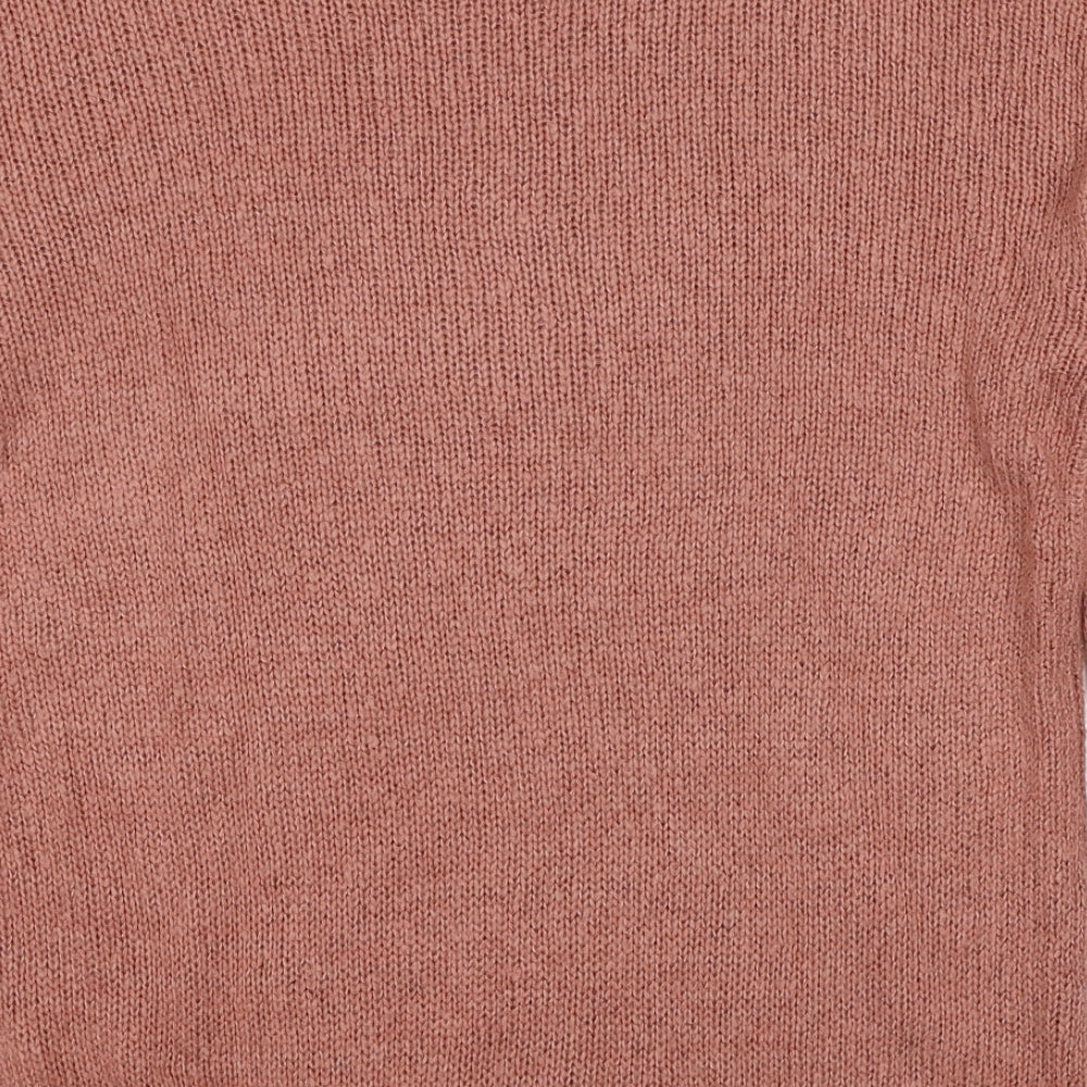 Womens UK Size M New Look Brown Pullover Jumper