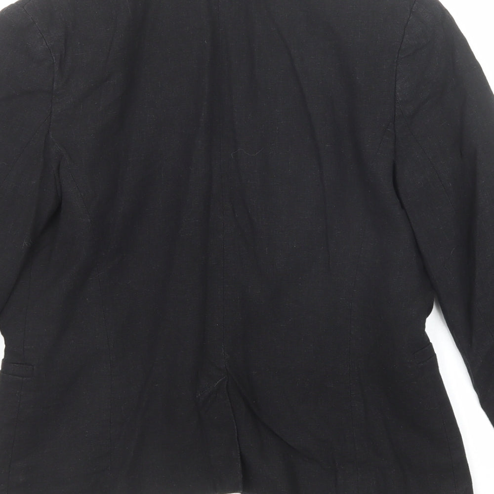 Womens UK Size 10 ASOS Black Jacket