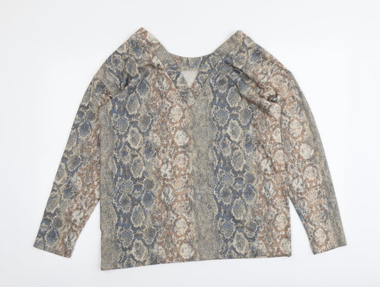 Womens UK Size 14 NEXT Beige Pullover Jumper