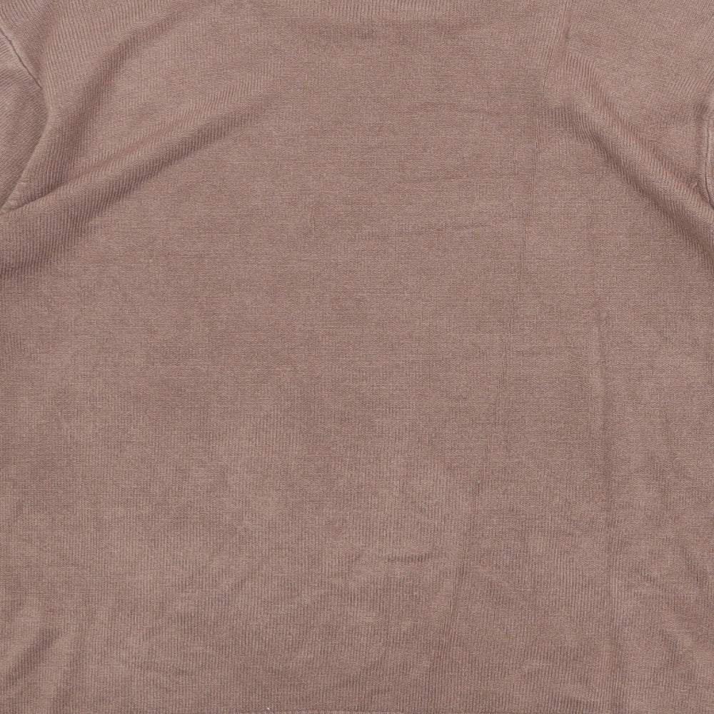 Womens UK Size S Bonmarché Brown Pullover Jumper