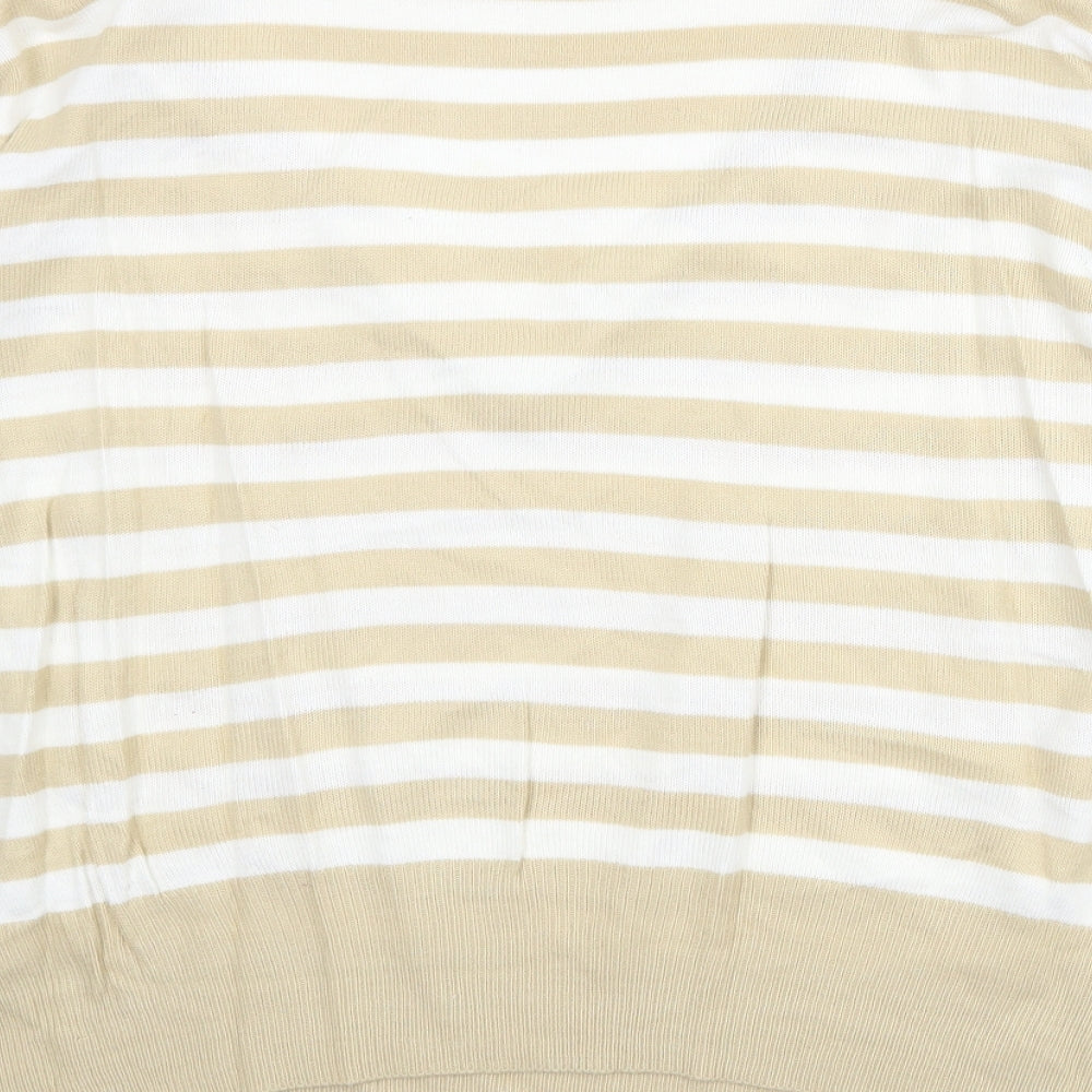 Womens UK Size M Bonmarché Beige Pullover Jumper