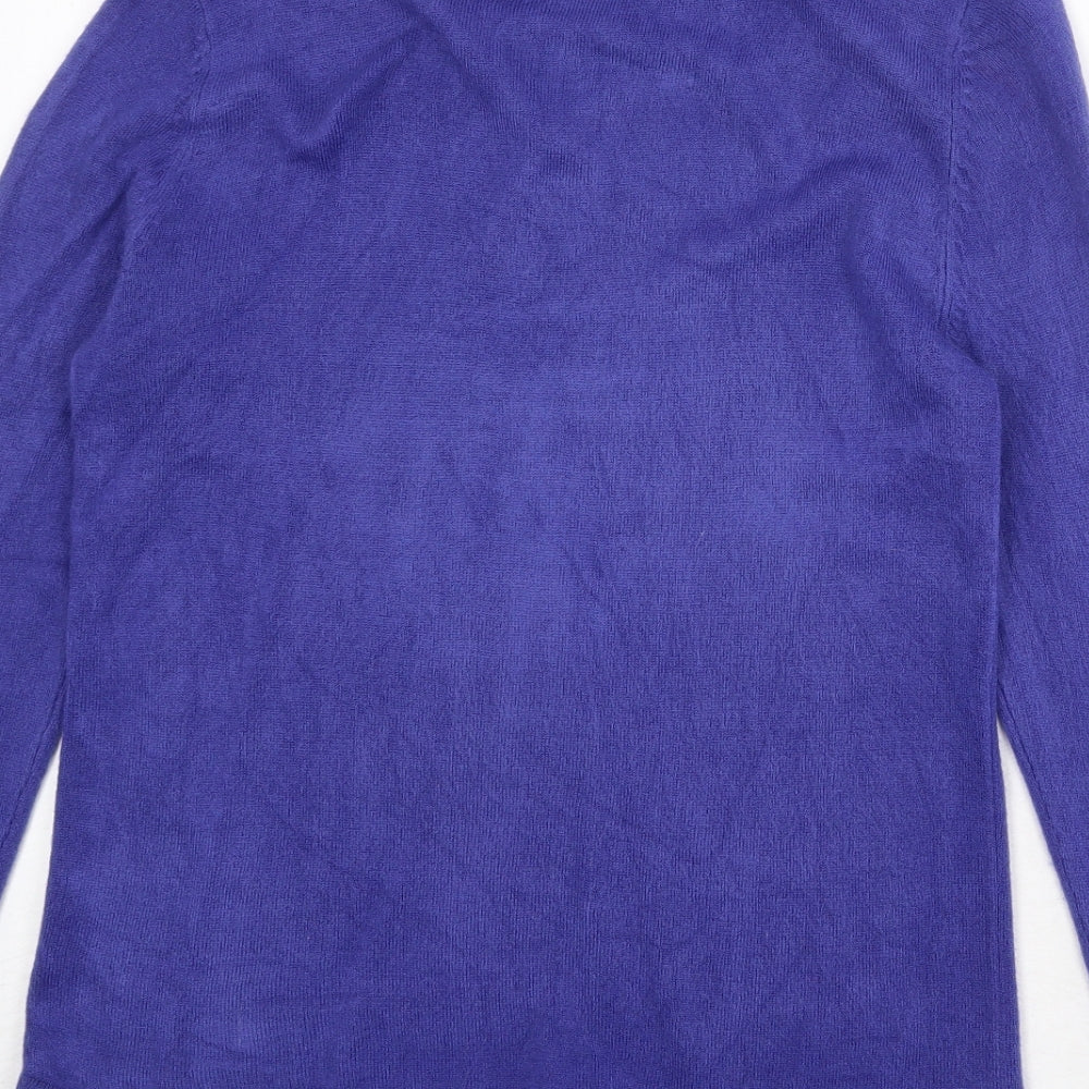 Womens UK Size S Bonmarché Blue Pullover Jumper