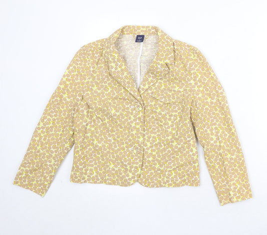 Womens UK Size 6 Gap Regular Brown Blazer