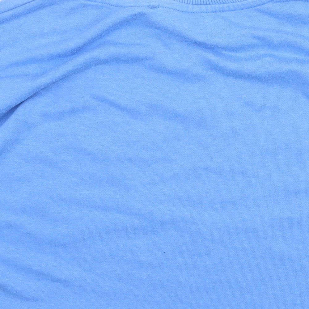 Bershka Womens Black Polyester Pullover Sweatshirt Size S Pullover