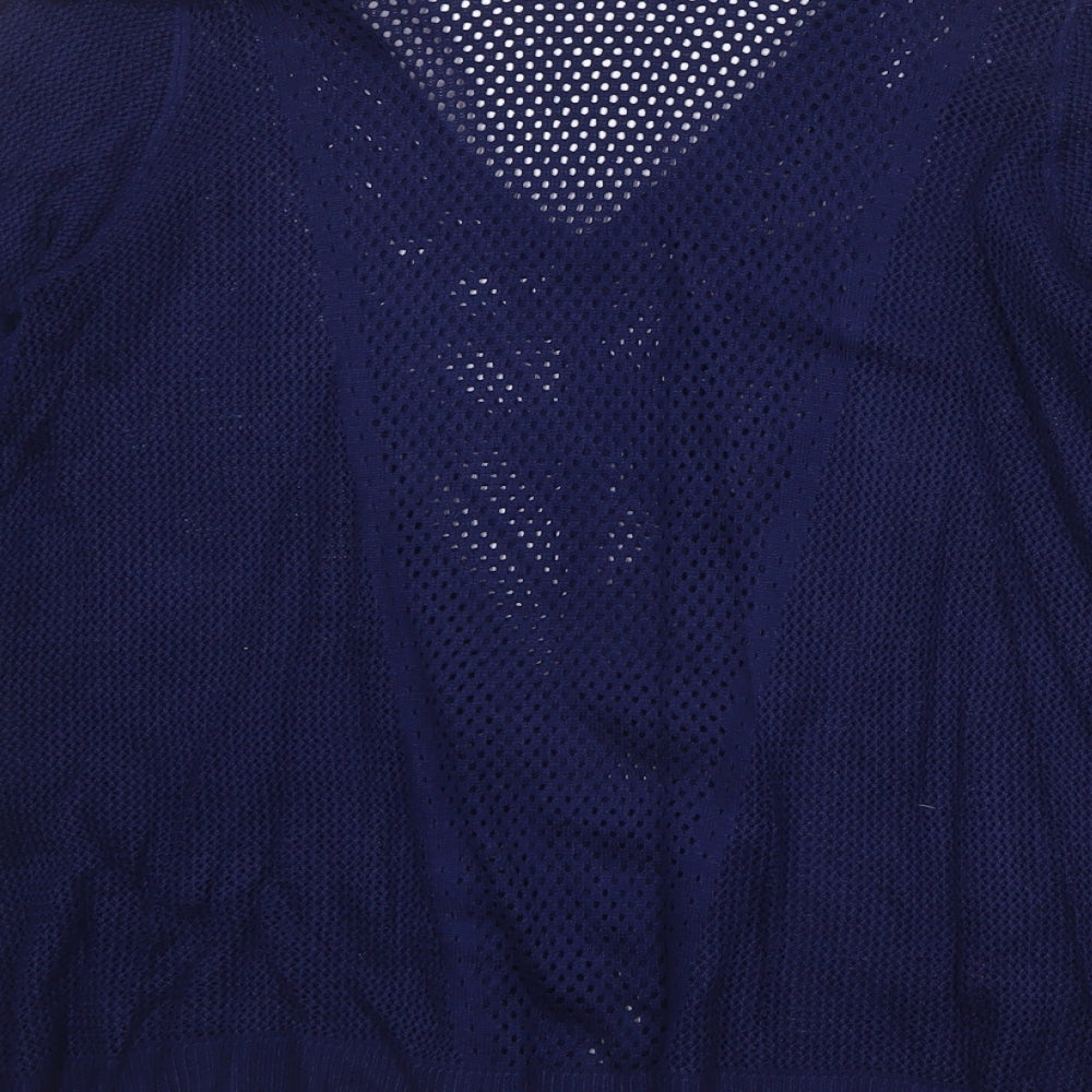 Womens UK Size 12 Marks and Spencer Blue Pullover Jumper
