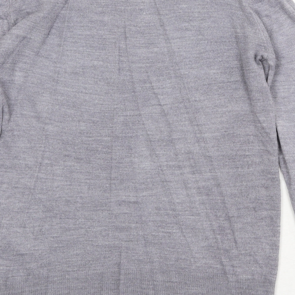 Womens UK Size 10 Dorothy Perkins Grey Pullover Jumper