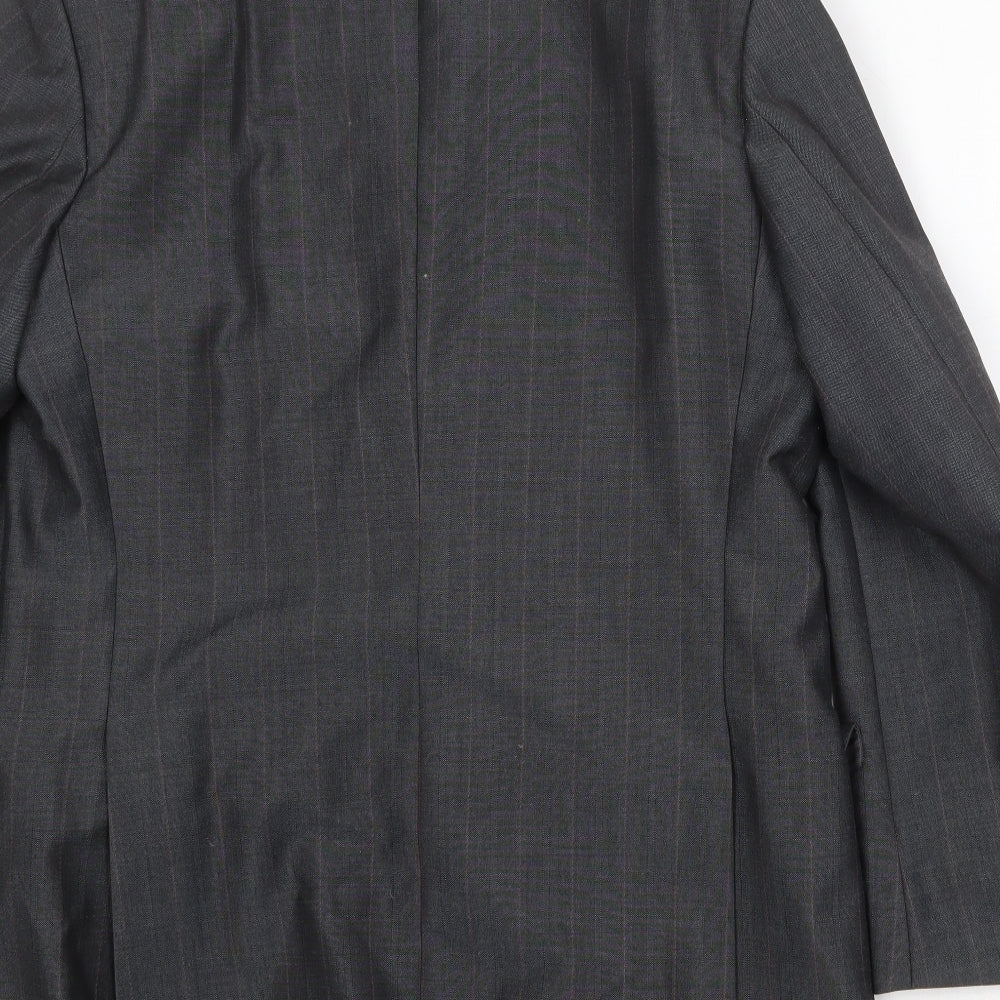 Mens UK Size 40 The Label Regular Grey Suit Jacket