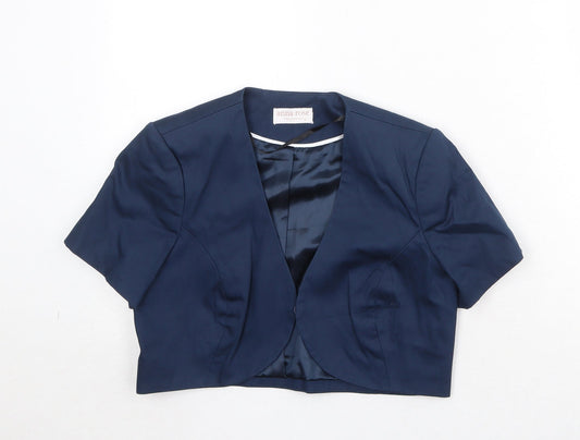 Womens UK Size 10 Anna Rose Regular Blue Blazer