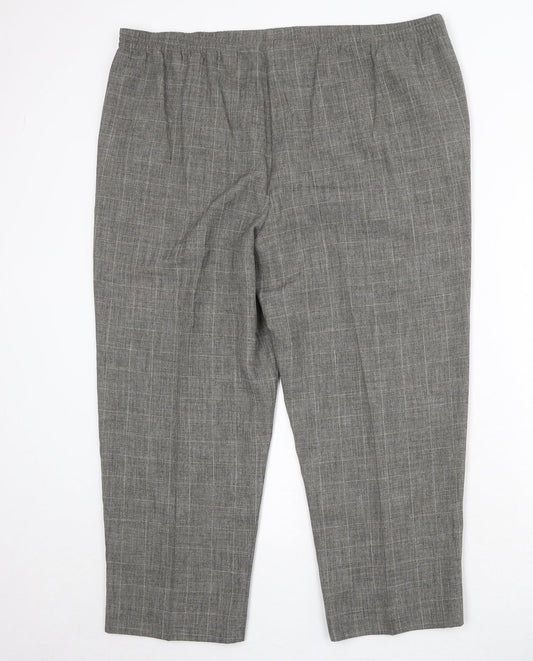 Womens UK Size 18 Bonmarché Regular Fit Green Trousers