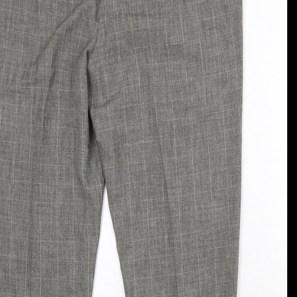 Womens UK Size 18 Bonmarché Regular Fit Green Trousers