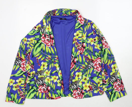 Womens UK Size 14 M&Co Multicoloured Jacket