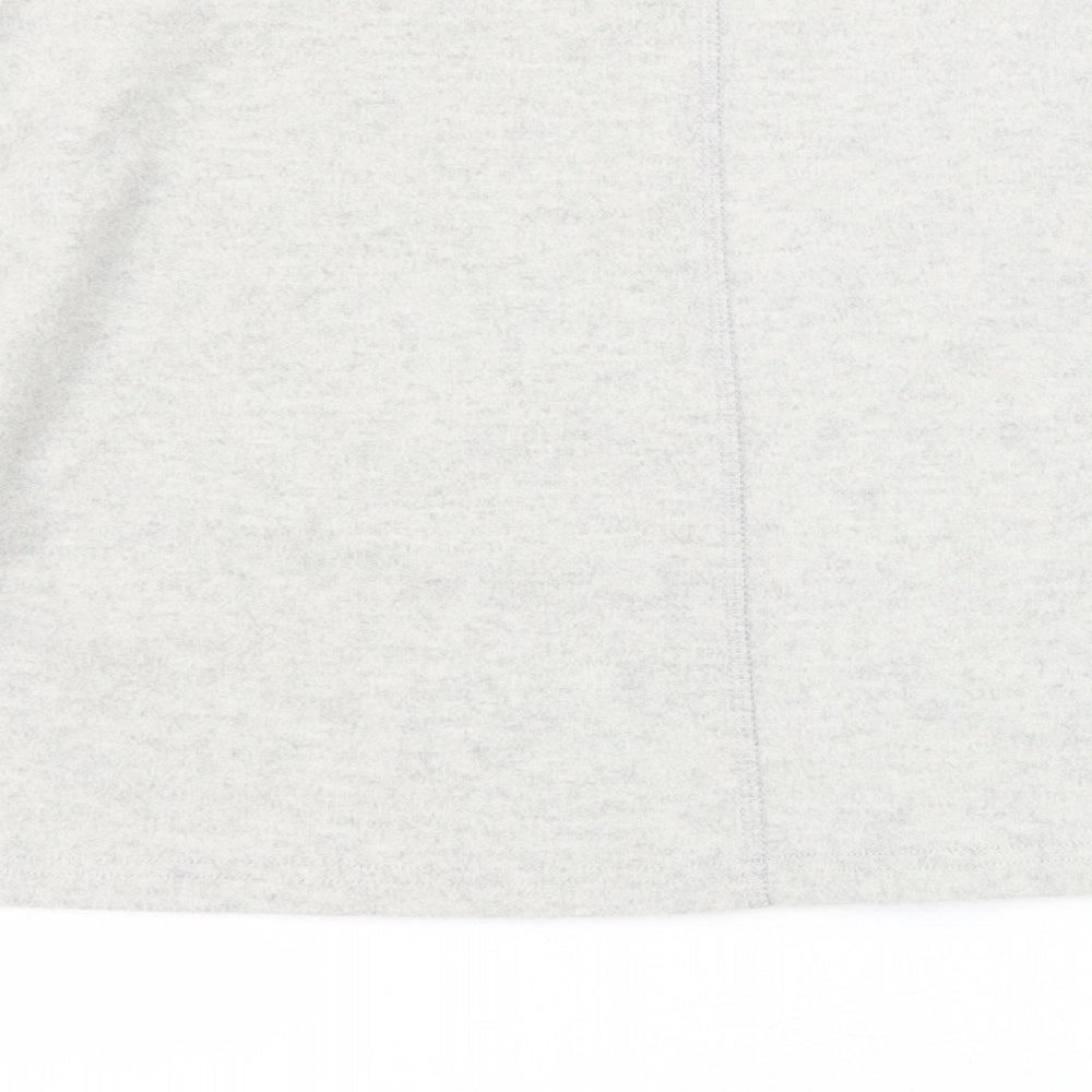 ellesse Womens Grey Round Neck Polyester Pullover Jumper Size 12