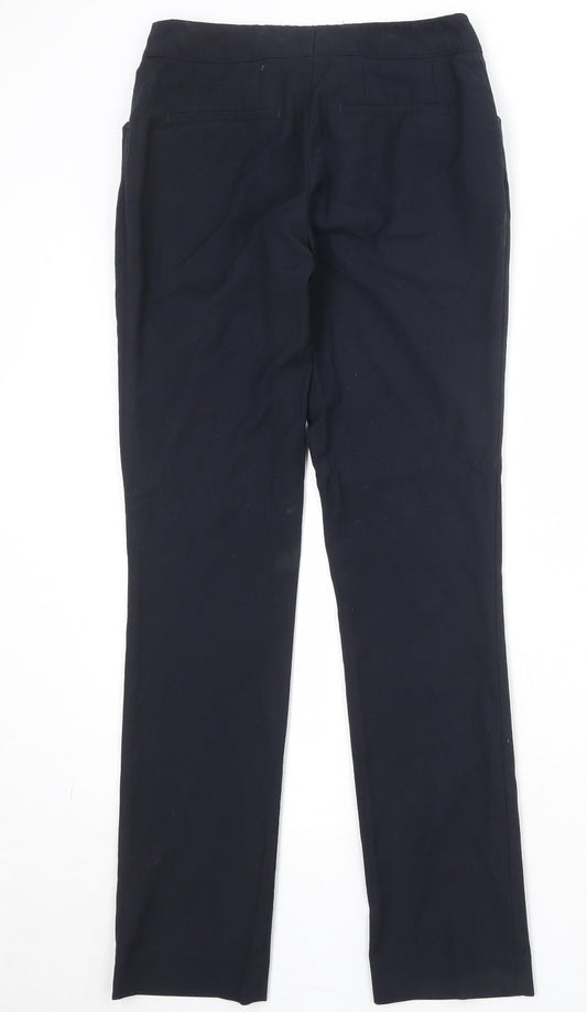 Womens UK Size 6 Club Class Regular Fit Blue Trousers