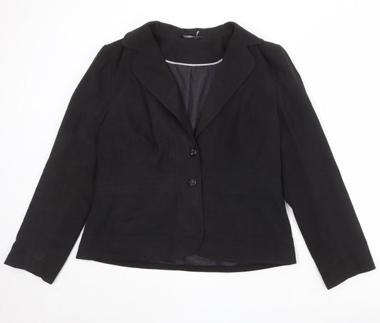 Womens UK Size 16 BHS Regular Black Blazer