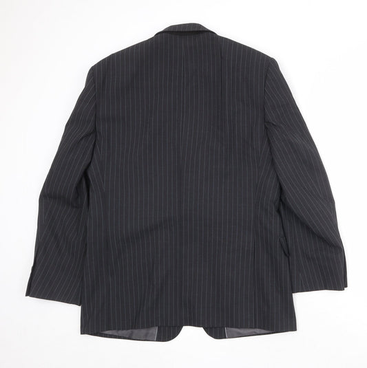 Mens UK Size 40 Marks and Spencer Regular Black Suit Jacket