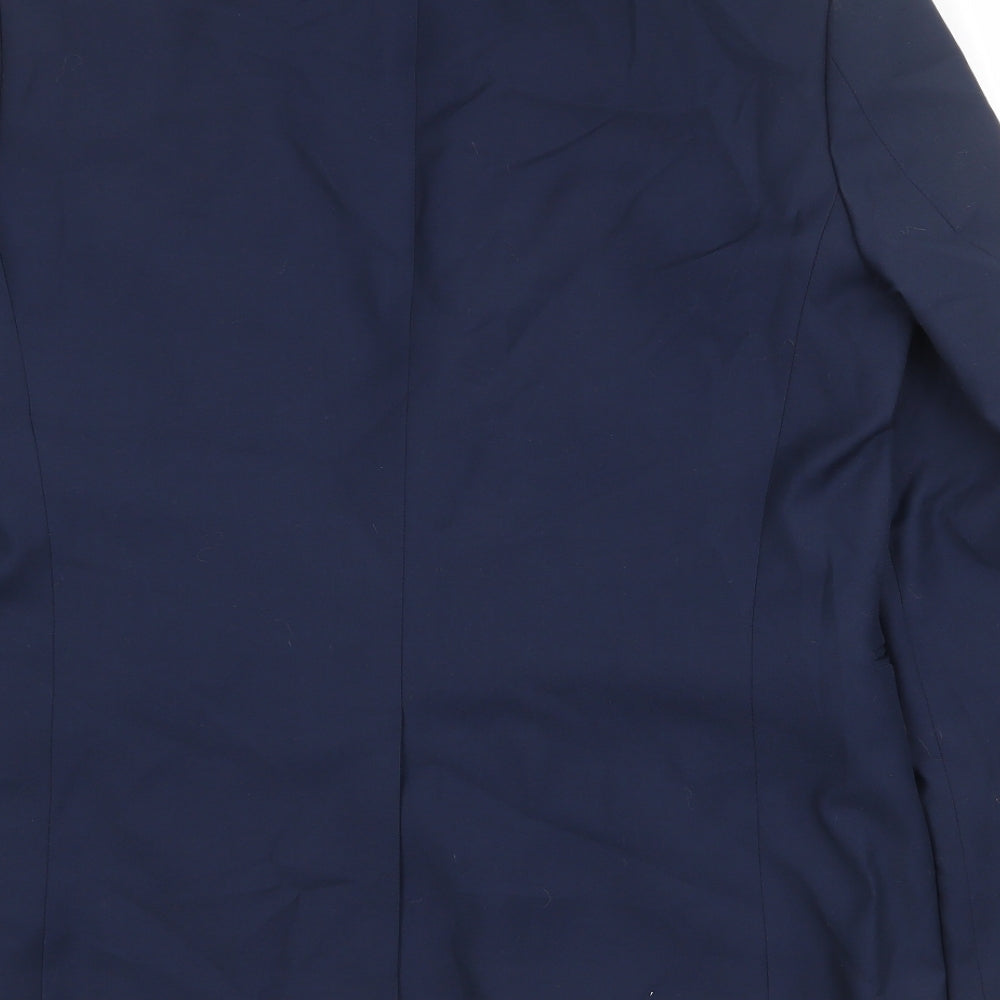 Mens UK Size 40 Burton Regular Blue Suit Jacket