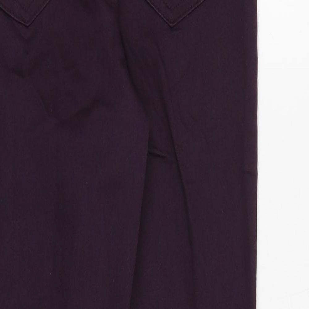 Womens UK Size 6 Marks and Spencer Regular Fit Jegging Purple Jeans