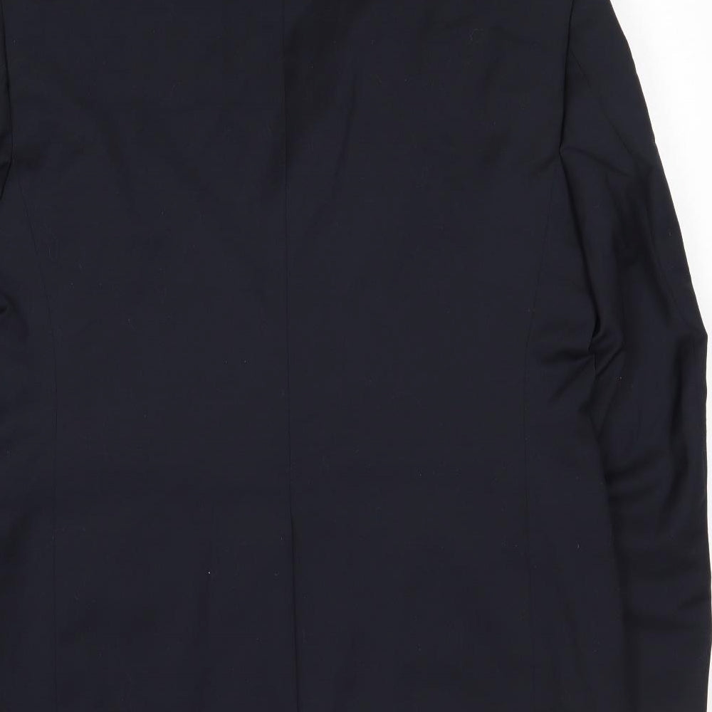 Mens UK Size 42 Marks and Spencer Regular Blue Suit Jacket
